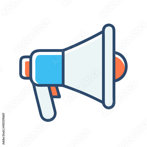 Campaign Megaphone Icon Design