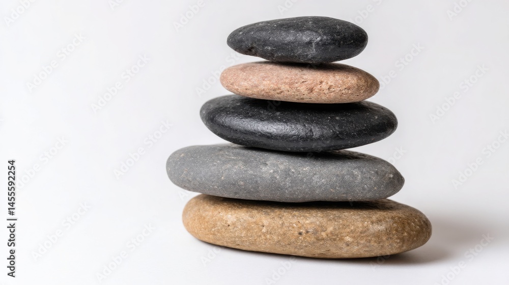 A simple yet elegant stack of rocks representing peace and stillness in concepts of financial management A simple yet elegant stack of rocks representing peace and stillness in concepts of financial management