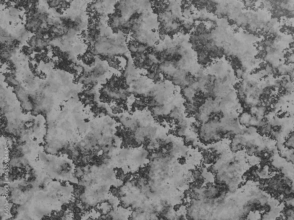 Fototapeta premium Rough, textured marble surface with distinct black and grey patterns.