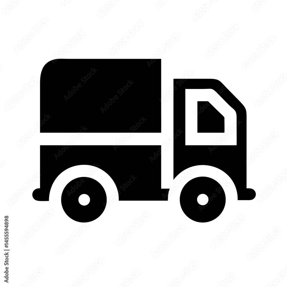 Delivery Truck Vehicle Icon Design Delivery Truck Vehicle Icon Design