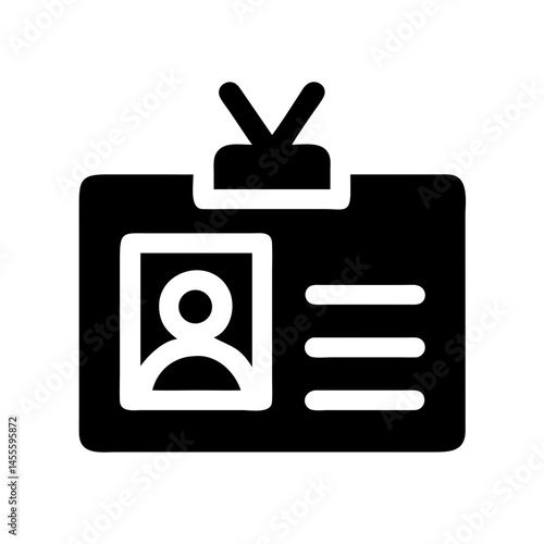 Election ID Card Icon Design