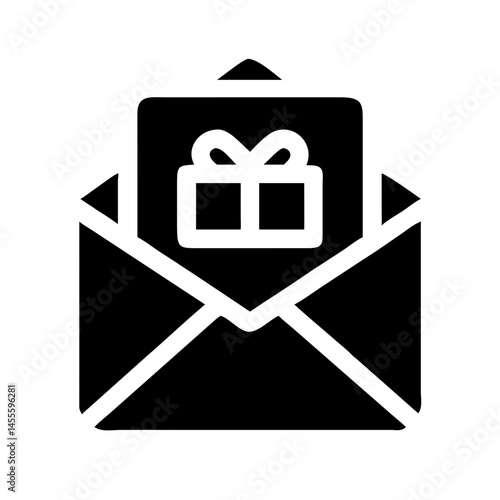 Email Gift Message Icon Design