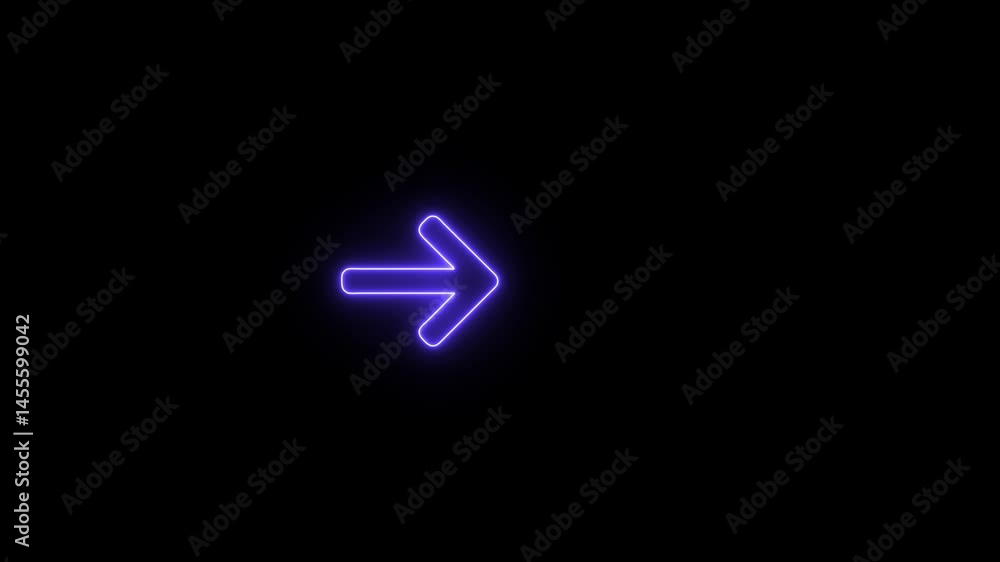 Video animation of line arrows sign on black screen, Sign Arrows Animation, Abstract Directional arrow animation. Video animation of line arrows sign on black screen, Sign Arrows Animation, Abstract Directional arrow animation.