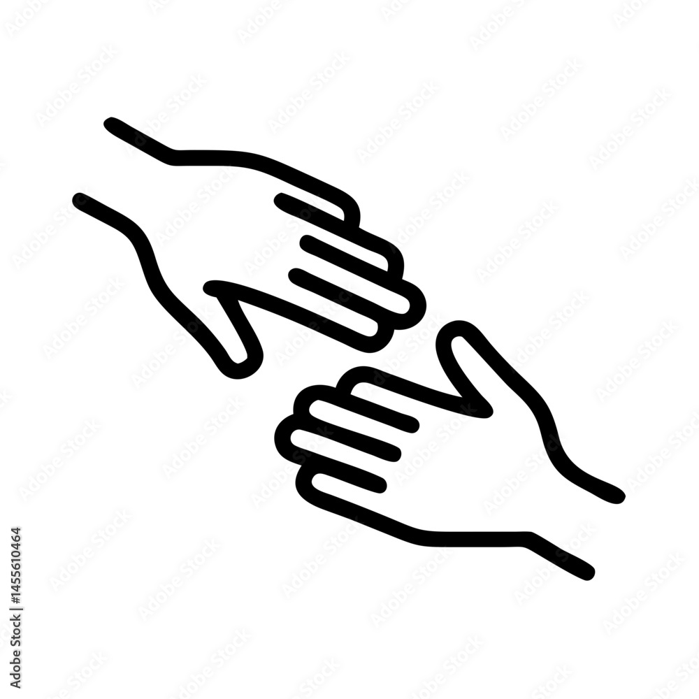 Hands Giving Help Assistance Icon Design Hands Giving Help Assistance Icon Design