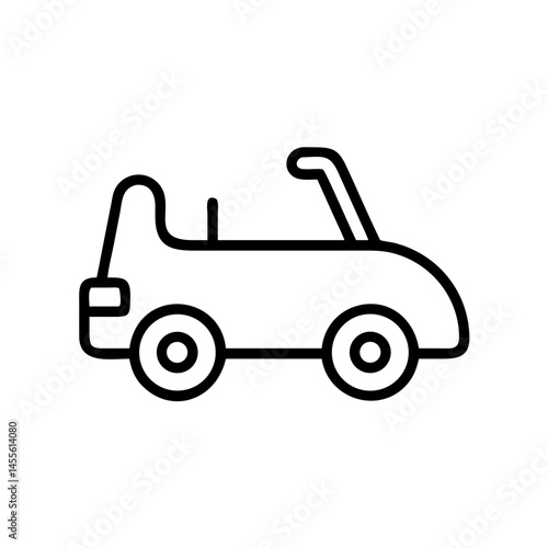 Photos Mini Car Ride-On Toy Icon Design
