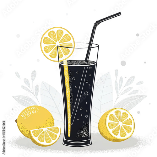 glass of lemonade