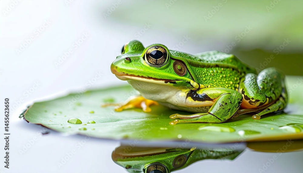 Obraz premium colorful frog wallpaper