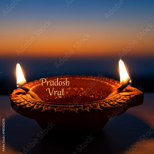 Illuminated Pradosh Vrat Di...
