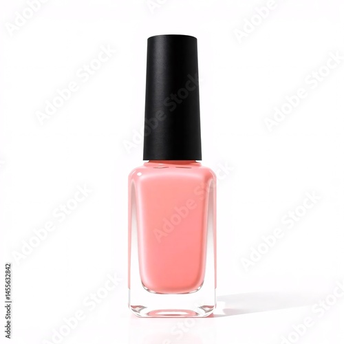 Summer Bright Colors: Pink Hue Nail Polish for Manicure and Fashion Accessories