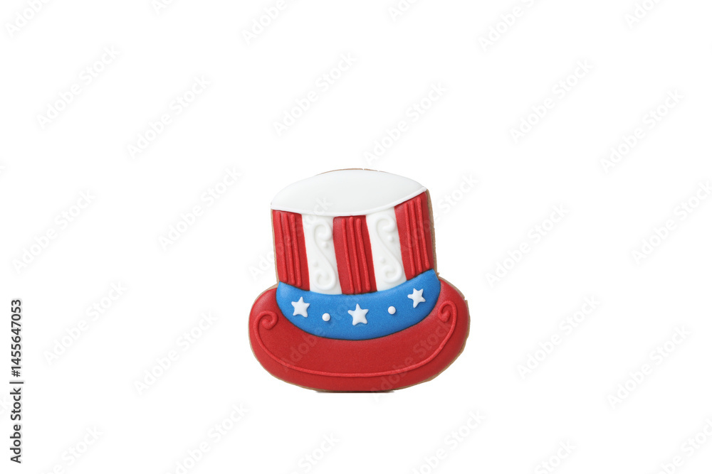 PNG,Cookies in the shape of a hat, isolated on white background