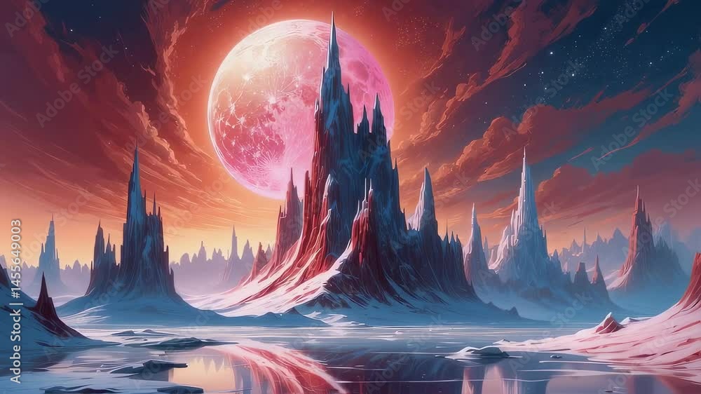 Crimson Ice: Twilight of an Alien World Crimson Ice: Twilight of an Alien World