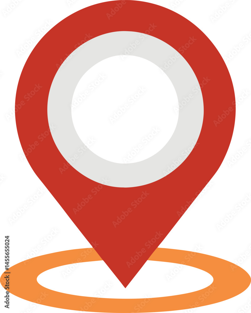 Map location icon, Vector illustration Map location icon, Vector illustration