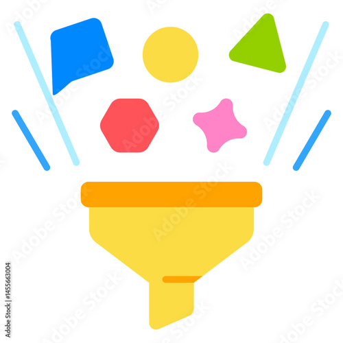 Data Collection Flat Vector