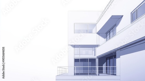 Wallpaper Mural Modern Architectural Design Showcasing Blue Glass and Geometric Patterns in an Urban Setting During Daylight Hours Torontodigital.ca