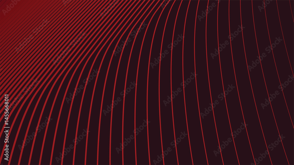 Naklejka premium Red stripe abstract background design for backdrop