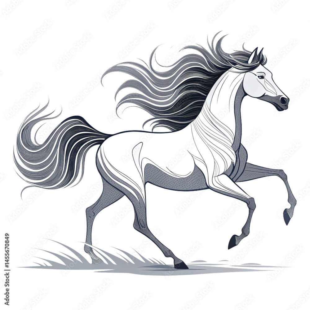 horse vector illustration horse vector illustration
