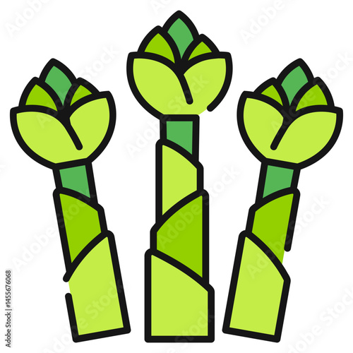 Beans Filled line Icon
