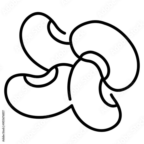 Beans Line Icon