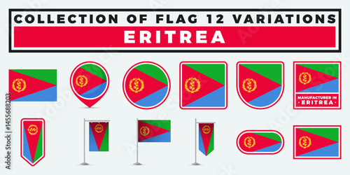 Free Download Eritrea Flag Variations. A Collection of 12 Unique Designs - GFXLoad