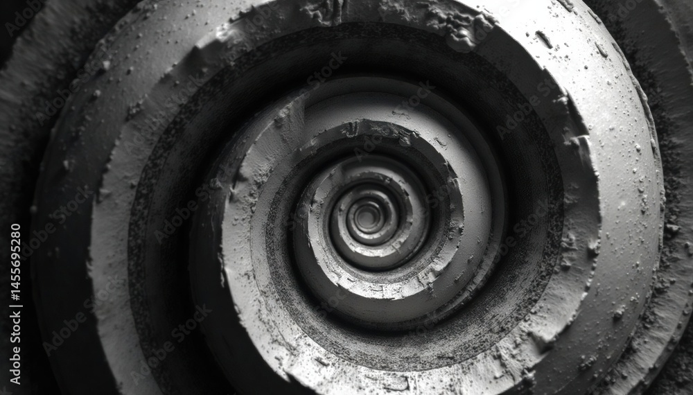 Symmetrical swirling spirals, grayscale gradient, winding, gradient Symmetrical swirling spirals, grayscale gradient, winding, gradient