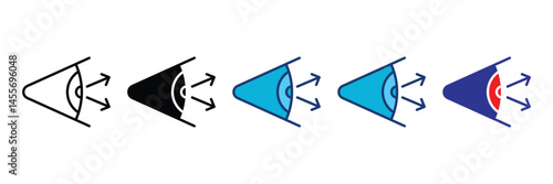 Look Twice Icon Set Multiple Style Collection