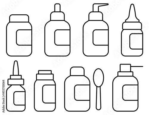 A wide variety of unique bottle designs tailored specifically for condiments and liquids
