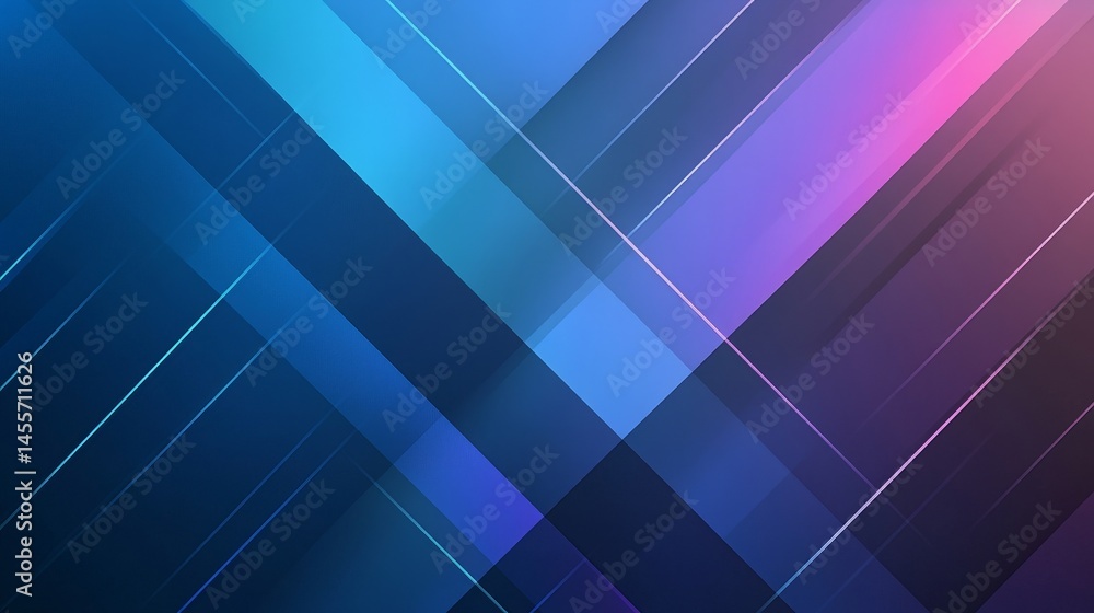 Obraz premium Colorful Abstract Background With Diagonal Lines Creating a Dynamic Visual Effect in Shades of Blue and Purple During the Daytime