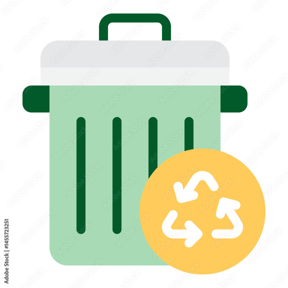 Obraz premium Recycling Bin Icon