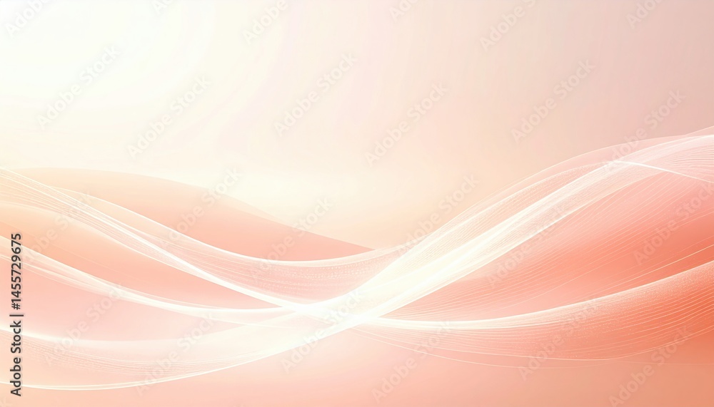 Fototapeta premium Fluid motion artistry abstract digital space visual background soft light artistic design aesthetic concept