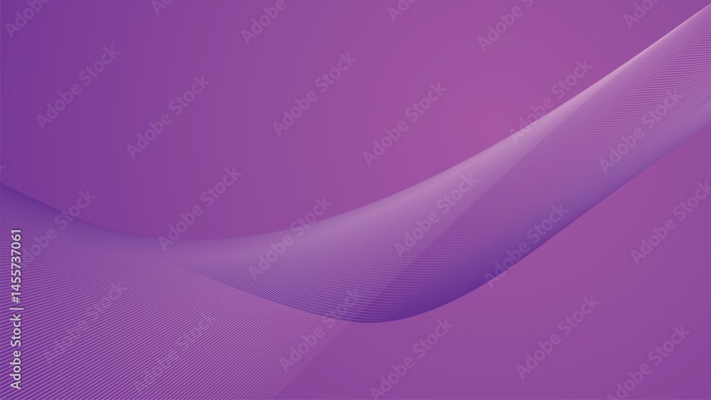 Purple gradient abstract with stripes line for backdrop