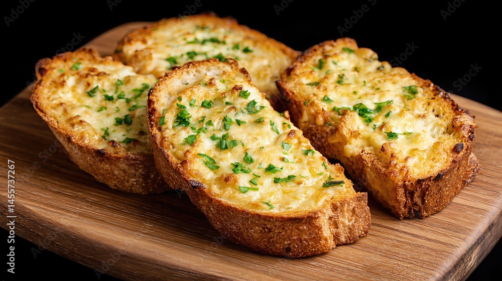 These crispy, cheesy garlic bread slices, with their golden, gooey cheese and aromatic herbs, are the perfect side dish for any meal.
These crispy, cheesy garlic bread slices, with their golden, gooey cheese and aromatic herbs, are the perfect side dish for any meal.