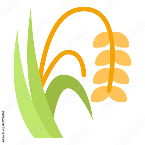 Wheat and Grass Icon