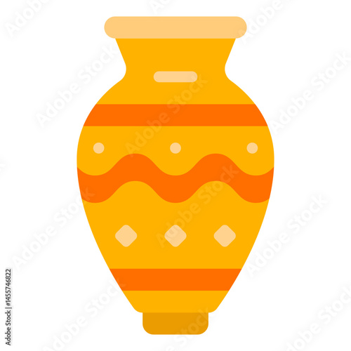 Ceramic Vase with Pattern