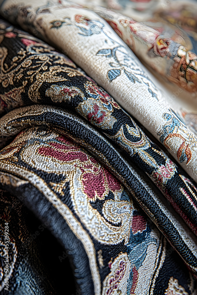 Intricate Tapestry: A Fusion of Traditional Motifs and Contemporary Patterns Intricate Tapestry: A Fusion of Traditional Motifs and Contemporary Patterns
