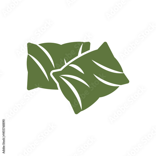 Stylized Pillow logo vector and symbol design