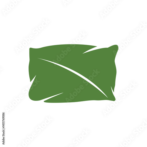 Stylized Pillow logo vector and symbol design