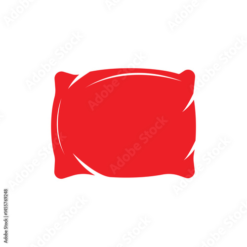 Stylized Pillow logo vector and symbol design