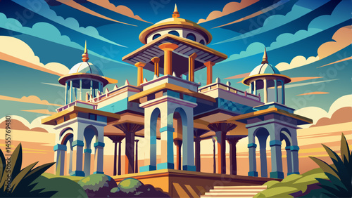 Low angle view of structure against sky Very beautiful