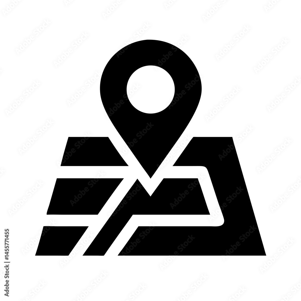 map location with pin silhouette on transparent background for web and graphic design map location with pin silhouette on transparent background for web and graphic design