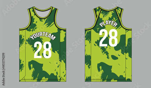 Basketball jersey mockup Basketball jersey design 