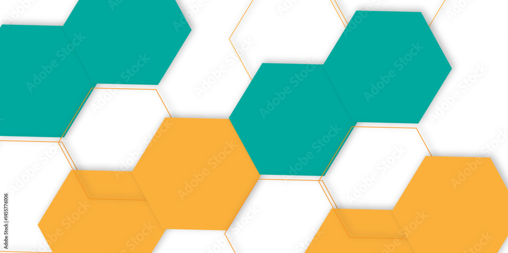 Colorful hexagon 3D Geometric Technology Structure with Polygonal Honeycomb Pattern and Luxury Design Elements for a Sleek, Modern High-Tech Vector Background Colorful hexagon 3D Geometric Technology Structure with Polygonal Honeycomb Pattern and Luxury Design Elements for a Sleek, Modern High-Tech Vector Background