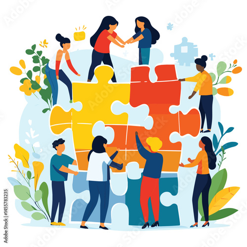 Business Teamwork concept