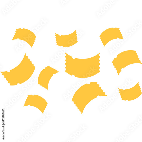 Falling Ticket Element