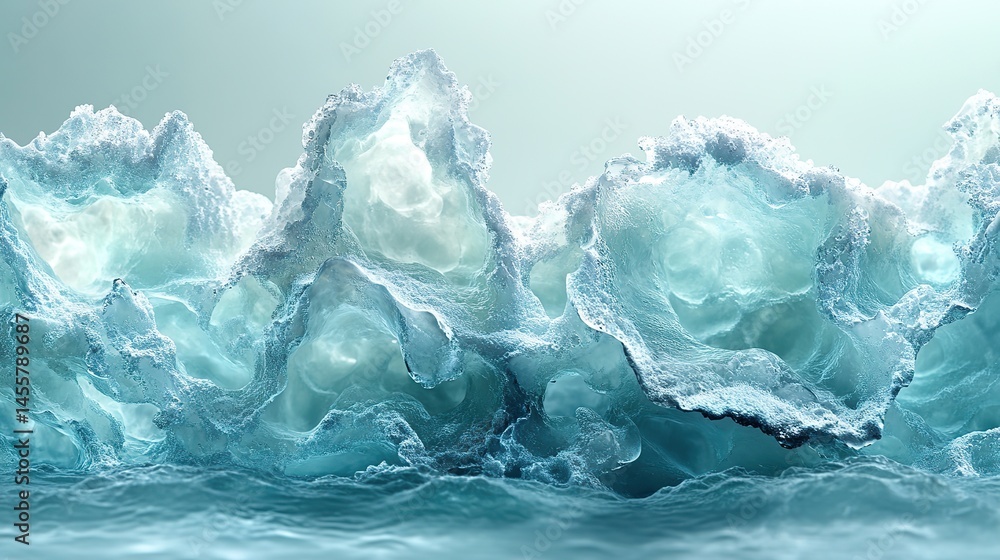 A close-up of the textured surface of a piece of sea glass, smoothed and frosted by the ocean waves. A close-up of the textured surface of a piece of sea glass, smoothed and frosted by the ocean waves.