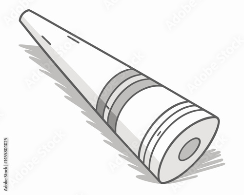 eraser vectoricon white background 
