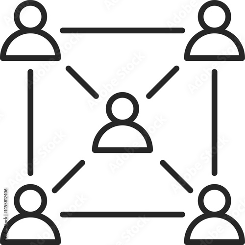 Affiliate Marketing Vector Icon Stock Illustration