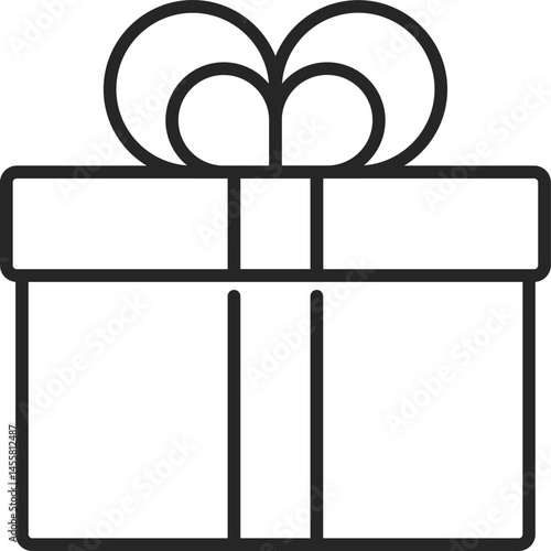 Gift Vector Icon Stock Illustration