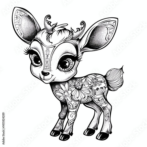 hare coloring page