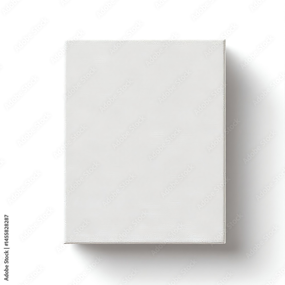Canvas on a White Background Canvas on a White Background