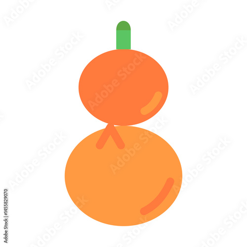 Gourd Vector Design Icon Style